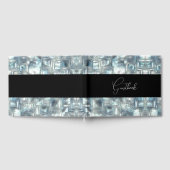 Carved Ice Texture 結婚's ゲストブック (全面)