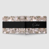 Carved Ice Texture 結婚's ゲストブック (全面)