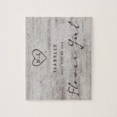 Carved Sweethearts Be Our Flower Girl提案 ジグソーパズル (縦)