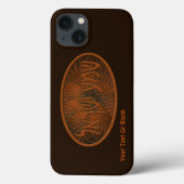 Carved Wood Shema Yisrael Case-Mate iPhoneケース (裏面)