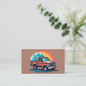 CARWASH customer loyalty punch card ロイヤリティカード (スタンド正面)