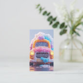 CARWASH customer loyalty punch card ロイヤリティカード (スタンド正面)