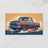 CARWASH customer loyalty punch card ロイヤリティカード (正面)