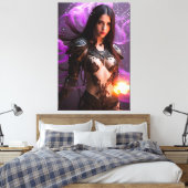 Carybdea Brevipedalia 014 キャンバスプリント (インサイチュ (寝室))