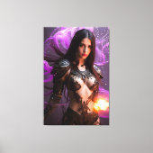 Carybdea Brevipedalia 014 キャンバスプリント (正面)