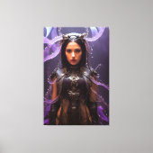 Carybdea Brevipedalia 062 キャンバスプリント (正面)