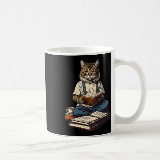 Cas読's A Book Graphic Ca Kien Lovers コーヒーマグカップ (右)