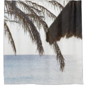 Cas Abao – 熱帯ビーチ脱出#2 #ocean #wall シャワーカーテン (正面)