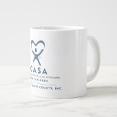 CASAオブトラビスカウンティコーヒーマグ ジャンボコーヒーマグカップ (正面右)