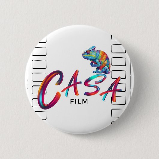 CASAフィルムピン 缶バッジ (正面)