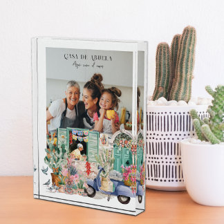 Casa de Abuela | Personalized Photo フォトブロック
