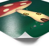 casa de fada em formato de cogumelo フォトプリント            (角)