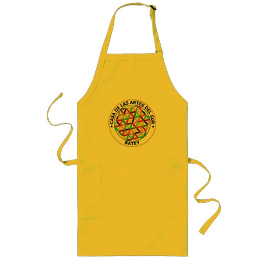 Casa de las artes apron ロングエプロン (正面)