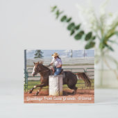 Casa Grande,アリゾナのポストカードからの挨拶 ポストカード (スタンド正面)