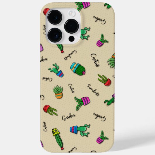 Casa Linha Cactus Case-Mate iPhoneケース (裏面)