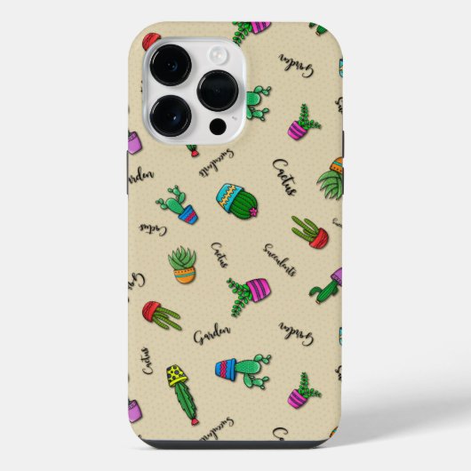 Casa Linha Cactus iPhoneケース (裏面)