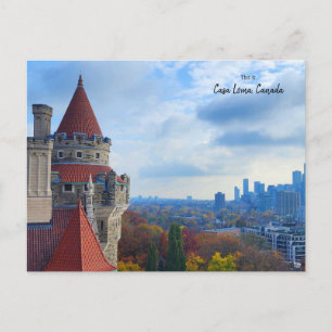 Casa Loma View,トロント,カナダ ポストカード