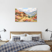 Casa na Montanha キャンバスプリント (インサイチュ (寝室))