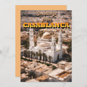 CASABLANCAからの挨拶 シーズンカード (正面/裏面)