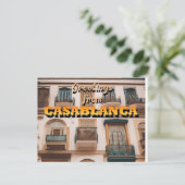 CASABLANCAからの挨拶 ポストカード (スタンド正面)