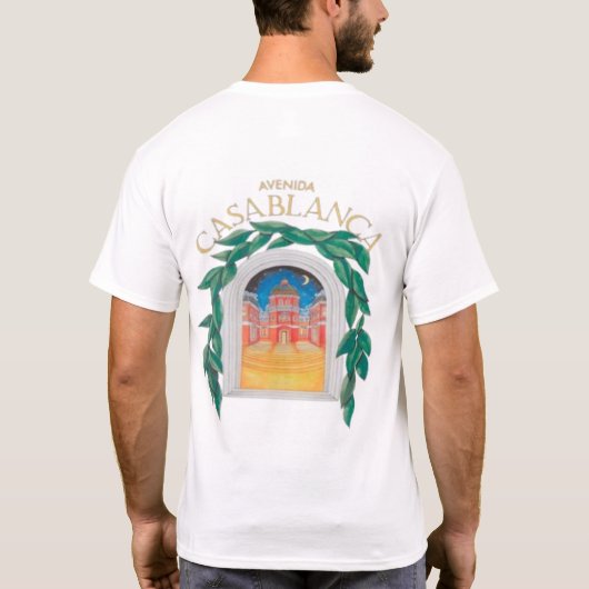 Casablanca Avenida T-Shirt Tシャツ (裏面)