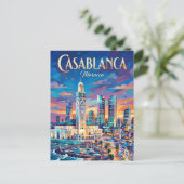 Casablanca Finance City Morocco ポストカード (スタンド正面)