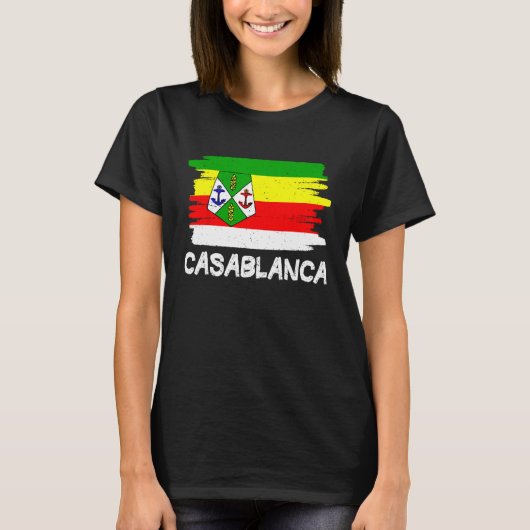 Casablanca Flag Tシャツ (正面)