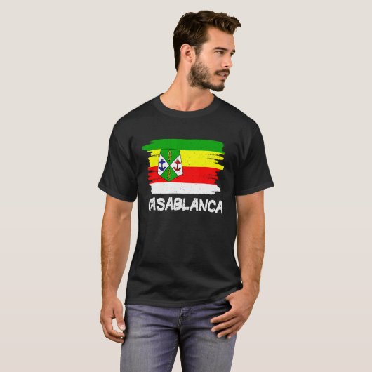 Casablanca Flag Tシャツ (正面フル)