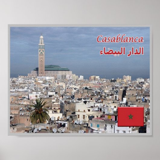 Casablanca - Marocco - Panorama - ポスター (正面)