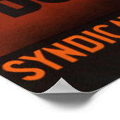 Casablanca Morocco Vintage Travel Poster ポスター (角)