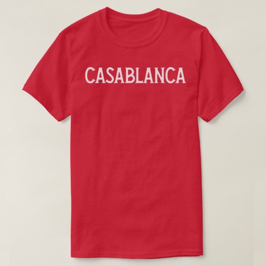 CASABLANCA Tシャツ (デザイン正面)