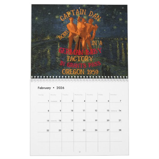 CASANOVA WARLORD MORES WEST LINN OREGON カレンダー (2月 2026)