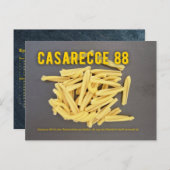 Casarecce 88 Italienisches Restaurant Rezept zutat ポストカード (正面/裏面)