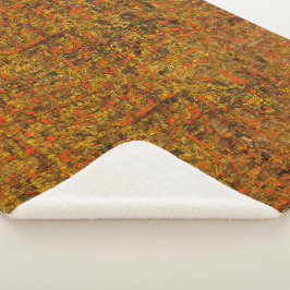 Casca de arvore virtual, com tons de living coral シェルパブランケット