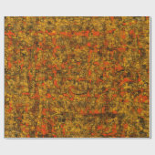 Casca de arvore virtual, com tons de living coral ラッピングペーパー (フラット)