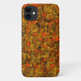 Casca de arvore virtual, com tons de living coral iPhone 11 ケース