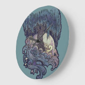 Cascade ラージ壁時計 (傾斜)