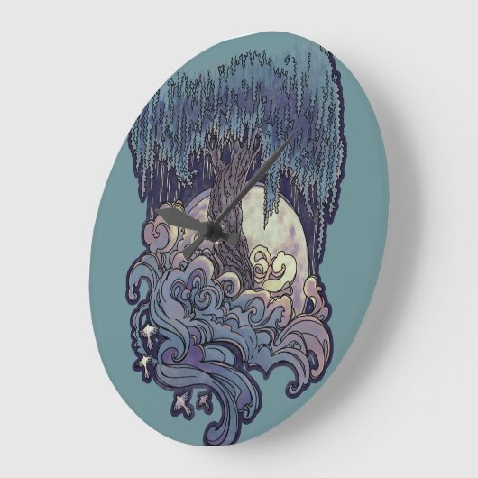 Cascade ラージ壁時計 (傾斜)