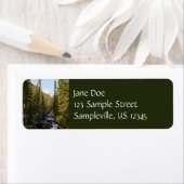 Cascade Creek at Grand Teton ラベル (インサイチュ)