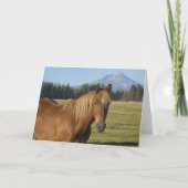 Cascade Range | Chestnut Horse カード (正面)