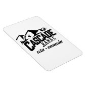 Cascade Range USAカナダのロゴ。 マグネット (右側)