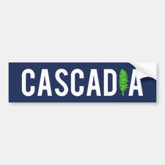 Cascadiaの木 バンパーステッカー