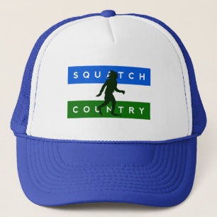 Cascadia "Squatch国"の帽子 キャップ