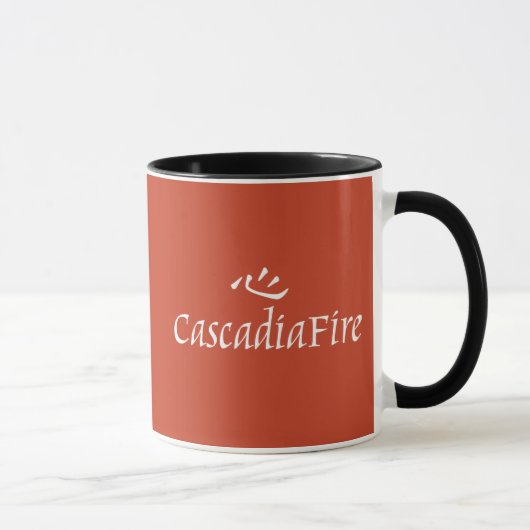 CascadiaFire 11のozの信号器のマグ マグカップ (右)