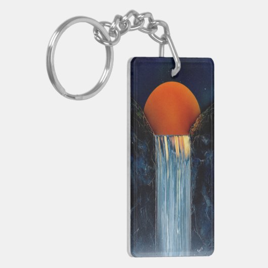 Cascading Waterfall キーホルダー (正面左)