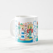 Cascais,ポルトガル11ozまたは15oz Mug コーヒーマグカップ (正面左)