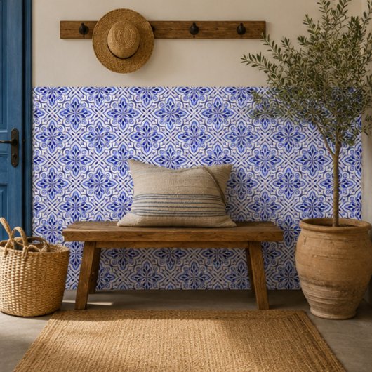 Cascais Elegance Delicate Blue Mediterranean タイル