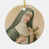 Casciaのセントリタ(M 015)円形 セラミックオーナメント (正面)