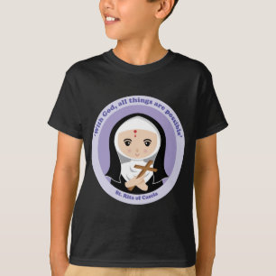 CasciaのSt.リータ Tシャツ