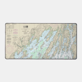 Cascoベイの航海の図表13290 デスクマット